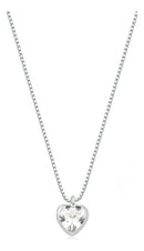 Colar Ponto de luz 45cm prateado prata 925